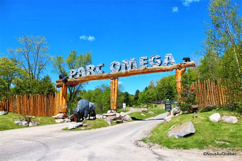 canada omega park|parc omega admission fee.